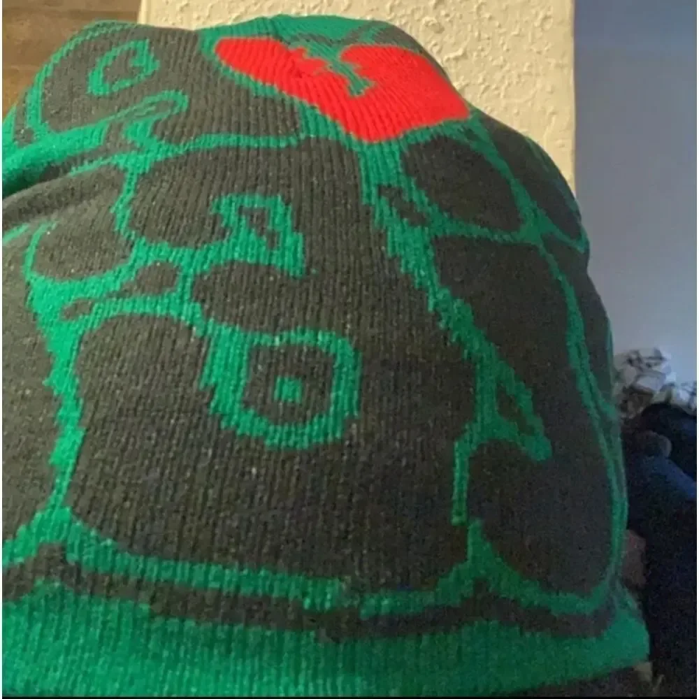 Green Top Tier Beanie